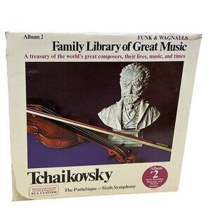 TchaikovskyThe Pathétique Sixth Symphony (Vinyl, 1977) RCA Custom FW-302 VG+